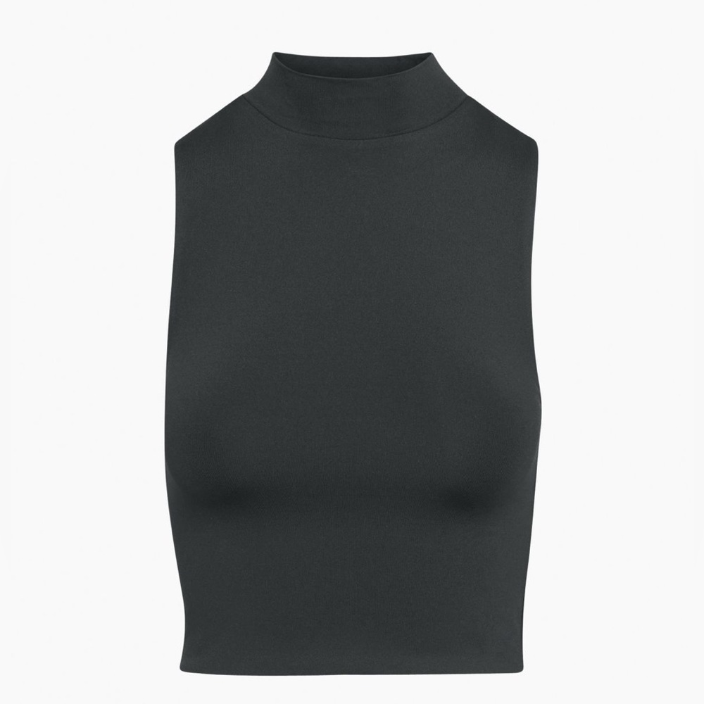 Babaton Contour Mockneck Tank & Skirt in black - Aritzia